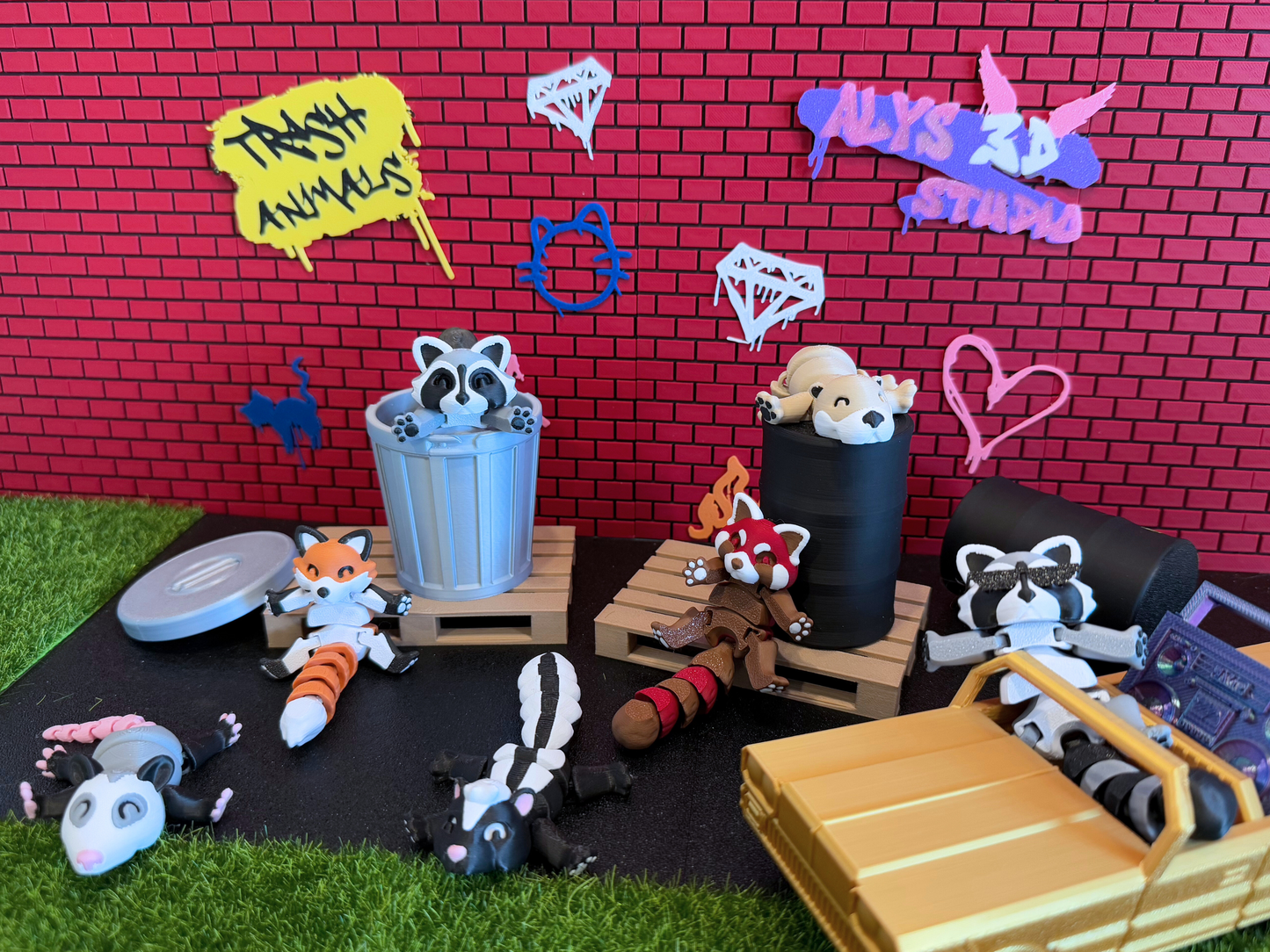 TrashAnimals Fidget toy