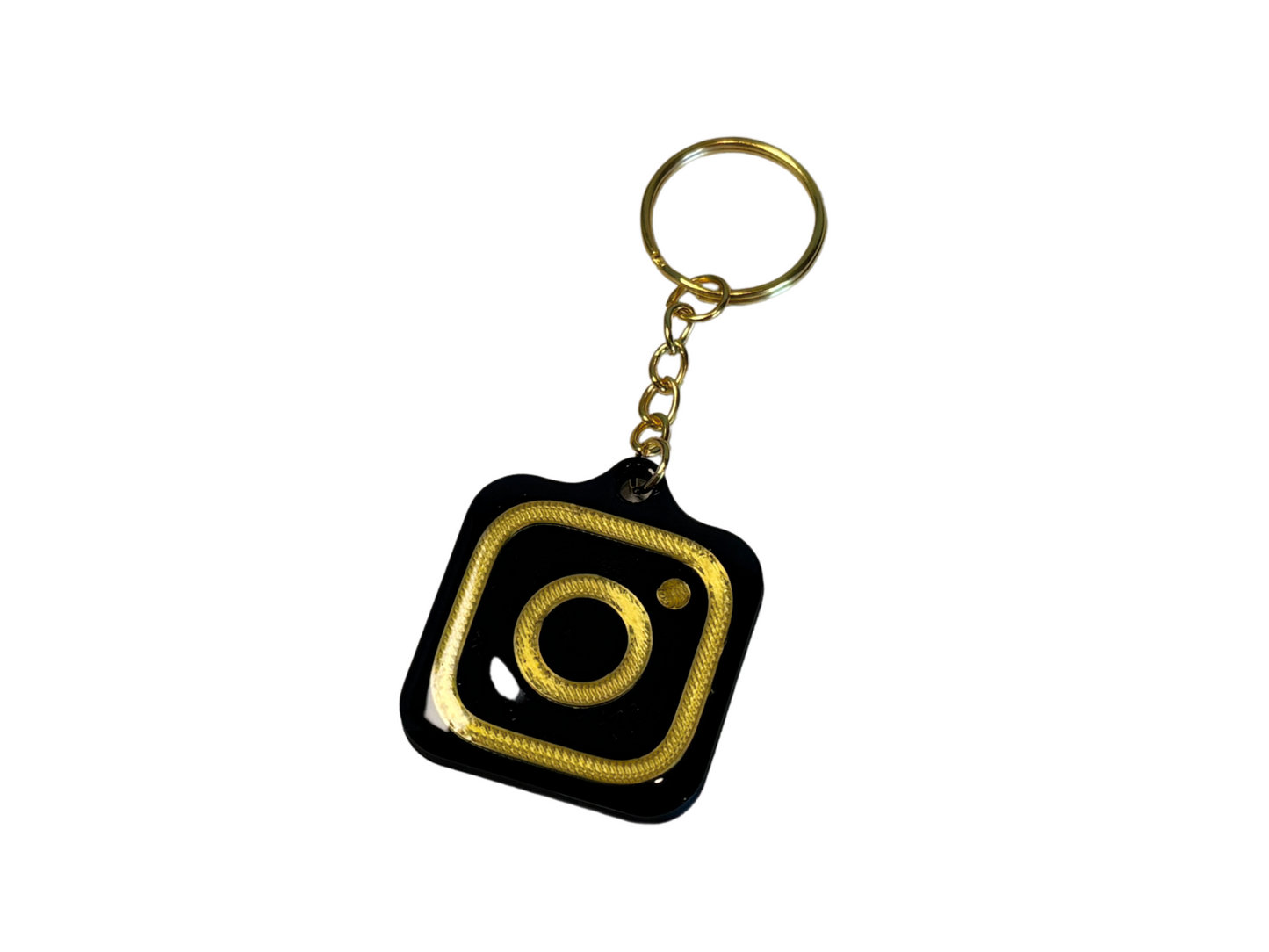NFC_Keychain_-_Black_and_Gold