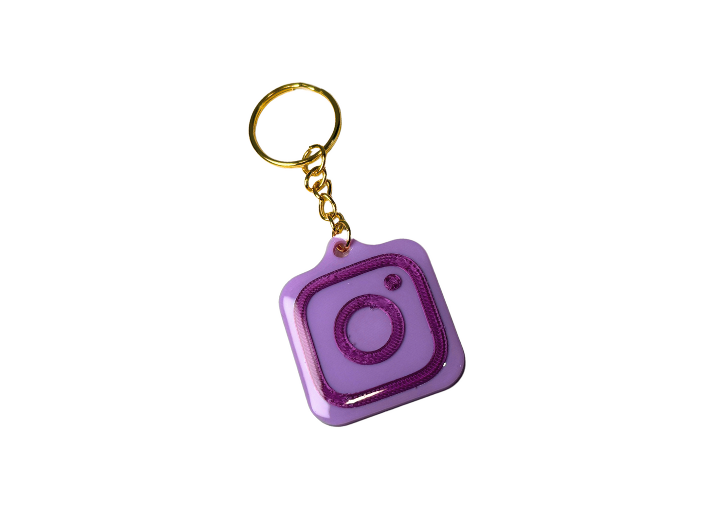 NFC Keychain purple and taro