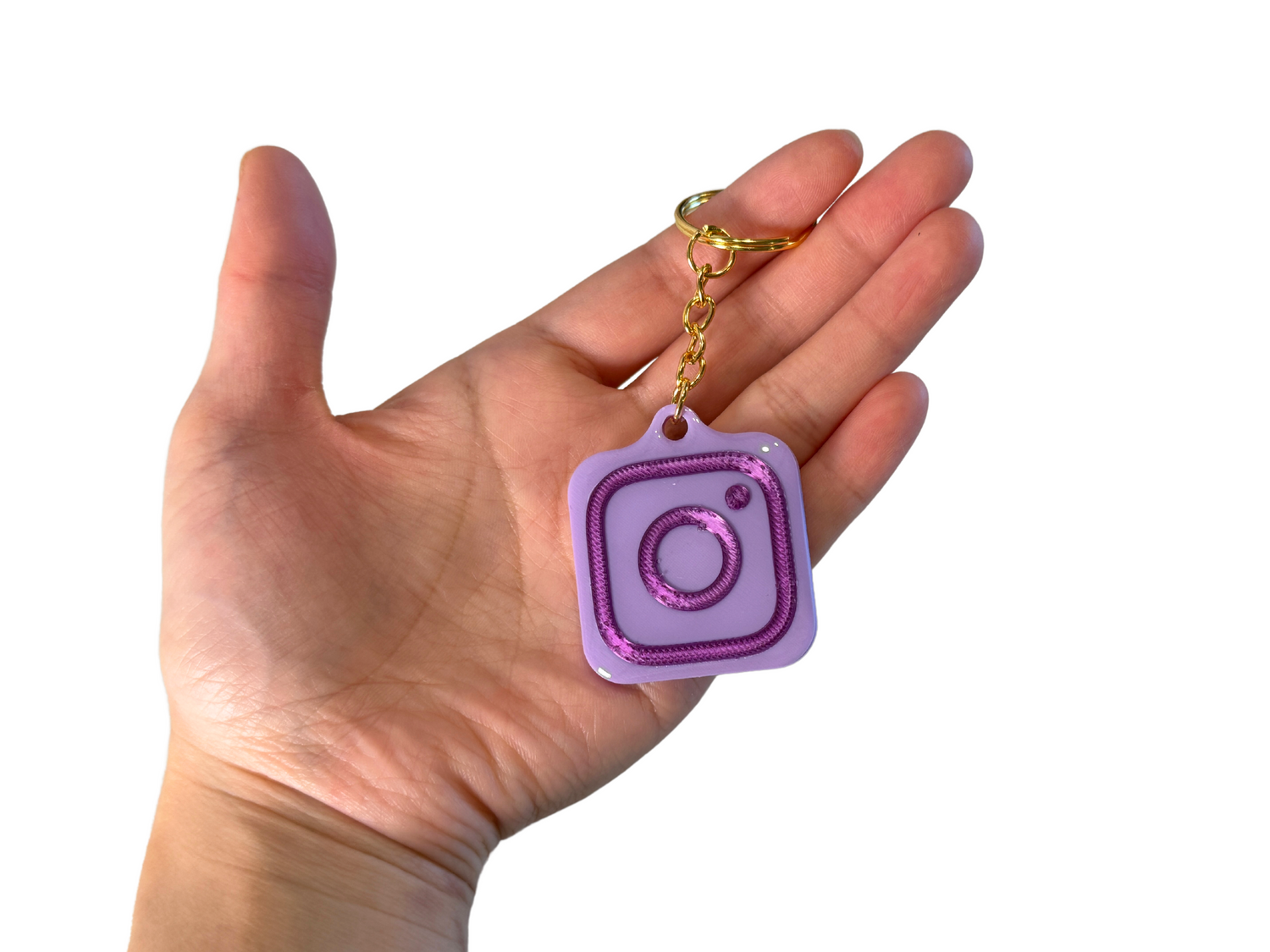 NFC Keychain Purple