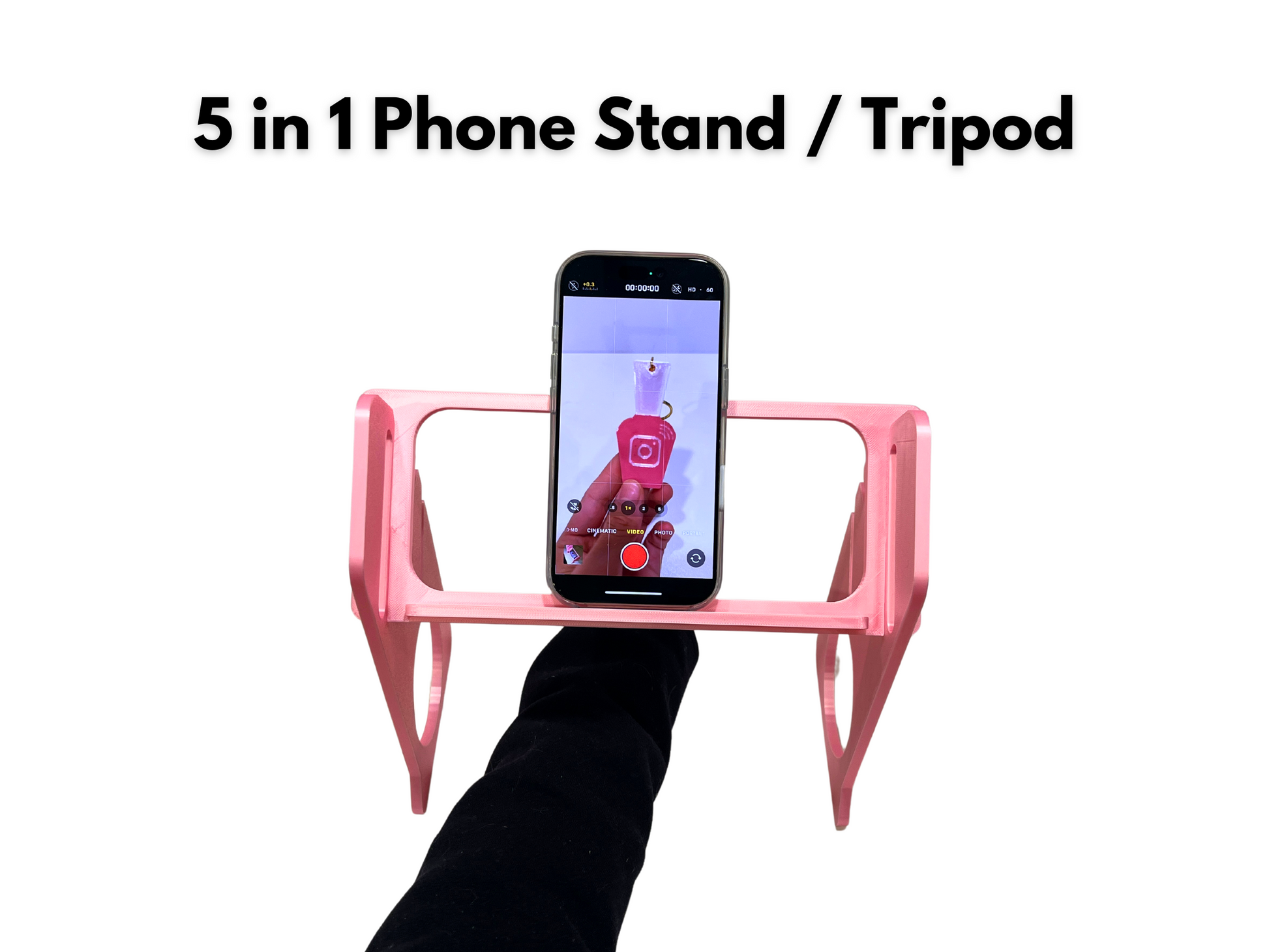 5 in 1 Phone Stand/Tripod Content shooting POV shots